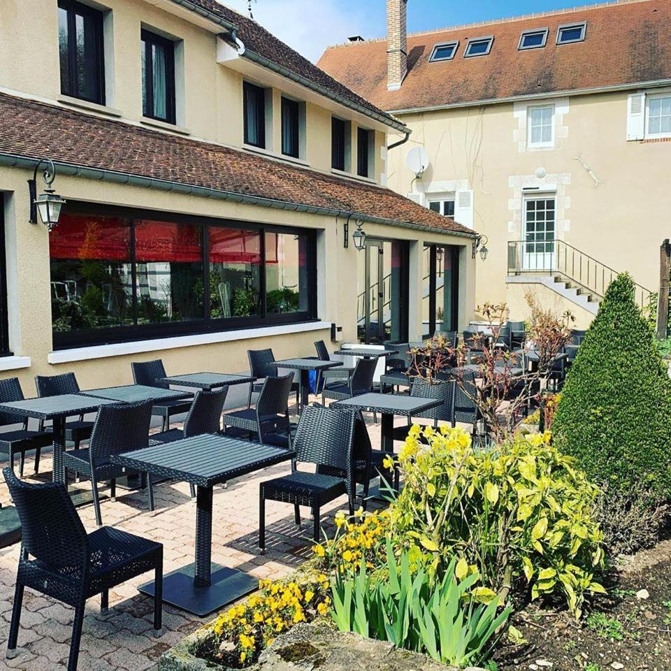 Logis Hotel Restaurant Le Moulin De La Coudre Venoy Eksteriør bilde